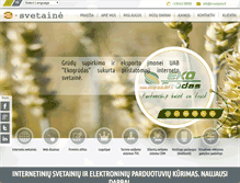 Tablet Screenshot of e-svetaine.lt
